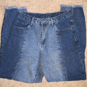 Two Toned Jeans